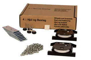 RATASTE KOMPLEKT FLEXISLIDE 1-LE UKSELE