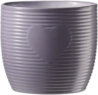 ÜMBRISPOTT SK HEARTBEAT Ø13CM, LILLA