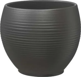 ÜMBRISPOTT SK MANACOR Ø16CM, MUST