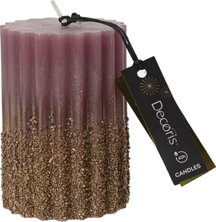 SILINDERKÜÜNAL 7X10CM ROOSA