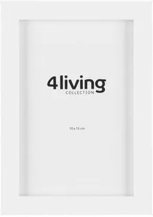 PILDIRAAM 4LIVING NICE 10X15CM VALGE