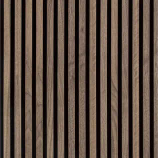 AKUSTILINE SEINAPANEEL PÄHKLIPUU SPOONIGA 22X605X2440MM