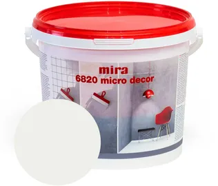 VIIMISTLUSPAHTEL MIRA 6820 MICRO DECOR VALGE 3KG