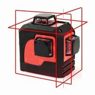 LASERLOOD PUNANE 3X360 MULTILASER 3D LASER