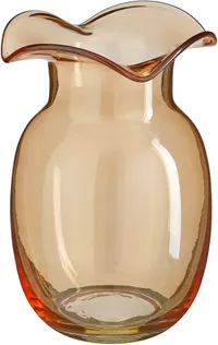 VAAS MICA DECORATIONS MIRA 26,5X18CM PRUUN