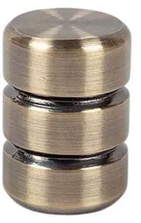 KARDINAPUU OTSIK DEKORIKA FANO LÄIKIV ANTIIK Ø19MM KULDNE 2TK PAKIS