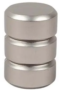 KARDINAPUU OTSIK DEKORIKA FANO HÕBEDANE Ø19MM MATT 2TK PAKIS