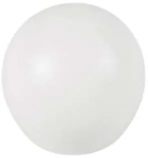 KARDINAPUU OTSIK DEKORIKA KULA Ø19MM VALGE 2TK PAKIS