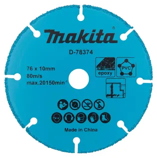 LÕIKEKETAS MAKITA D-78374 76MM VOLFRAMKARBIID KATTEGA