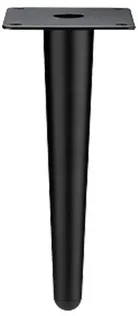 MÖÖBLIJALG 32X300MM SIRGE KITSENEV JALG, MUST