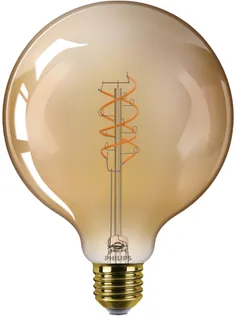 LED LAMP PHILIPS AMBER KULD 60W E27 G125 806LM