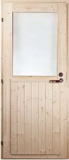 VÄLISUKS NORDIC TIMBER PRODUCTS PUIDUST SUURE KLAASIGA 8X19 VASAK