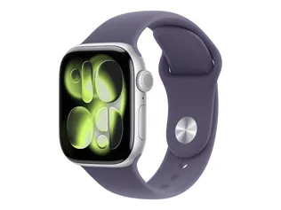 NUTIKELL APPLE WATCH SERIES 11 GPS 42MM PURPLE/SILVER M/L