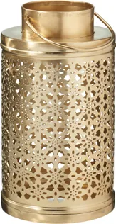 TEEKÜÜNLAHOIDJA LATERN 19X9CM KULDNE