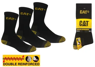 TÖÖSOKID CAT PREMIUM DN178A MUST 39/42, 3 PAARI PAKIS