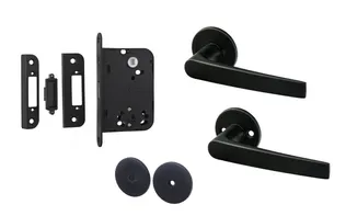 MAGNETLUKU KOMPLEKT VALNES PIMEKILBIGA, MUST