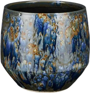 ÜMBRISPOTT MICA DECORATIONS HARRIS Ø20CM SININE