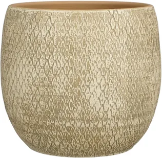 ÜMBRISPOTT MICA DECORATIONS MADEIRA Ø28CM KREEM