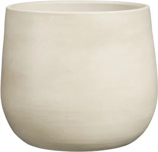 ÜMBRISPOTT MICA DECORATIONS SEVILLA Ø27CM VALGE