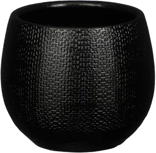 ÜMBRISPOTT MICA DECORATIONS PORTO Ø15CM MUST