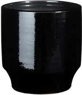 ÜMBRISPOTT MICA DECORATIONS DIAZ Ø17CM MUST