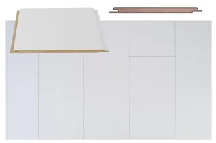 LAEPANEEL MALER MDF 6X160X1200MM VALGE 1,54M² PAKIS