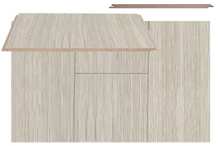 SEINAPANEEL MALER MDF 6X315X2070MM VANILJETAMM 3,26M² PAKIS