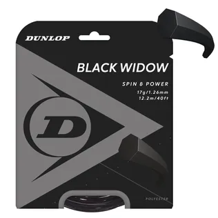 TENNISEREKETI KEELED BLACK WIDOW 17G/1,26MM 12M