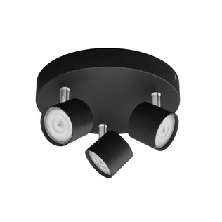 KOHTVALGUSTI STAR 3X4.5W SELV MUST