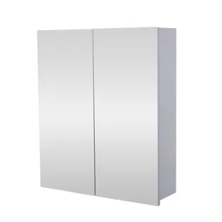 PEEGELKAPP AQUALINE SLIM 60X16X70CM VALGE