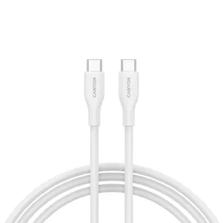 KAABEL CANYON CC60SC10 C-C 60W 1M SILIKOON VALGE