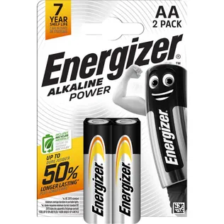 PATAREI ENERGIZER ALKALINE POWER AA 2TK PAKIS