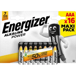 PATAREI ENERGIZER ALKALINE POWER AAA 16TK PAKIS