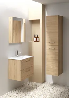 PEEGELKAPP RB BATHROOM 60CM LED VALGUSTUSEGA HELE TAMM