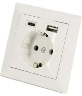 PISTIKUPESA PERLA USB-GA VALGE