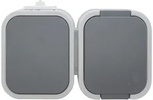 LIHTLÜLITI+PISTIKUPESA B2 KAANEGA IP54 HALL