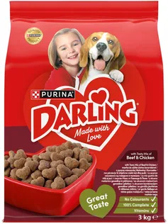 KUIVTOIT KOERTELE DARLING VEIS/KANA 3KG
