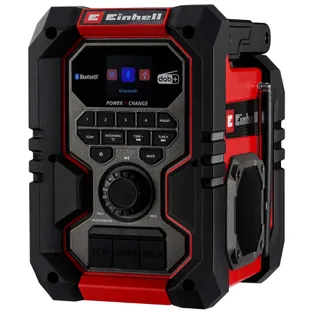 AKURAADIO EINHELL TE-CR 18 DAB+/FM/BT, ILMA AKU JA LAADIJATA