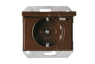 PISTIKUPESA VILMA XP500 SÜVISTATAV IP44 RAAMITA PRUUN