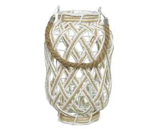 PABERLANTERN Ø18CM VALGE