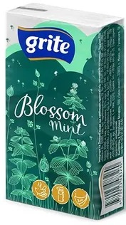 TASKURÄTIKUD GRITE BLOSSOM MINT 3-KIHILINE