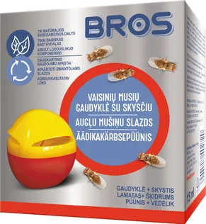 PUUVILJAKÄRBSE PÜÜNIS BROS VEDELIKUGA