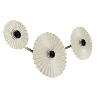 SEINALAMP OSRAM DECOR PLISSE WALL 3XE27 TUME BEEŽ