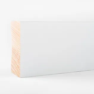 SOKLILIIST MASSIIV MÄND SILE VALGE 19X70MM 2,4M