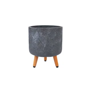 LILLEPOTT SKY EDEN D27XH32.1CM TUMEHALL PUIDUST JALGADEGA