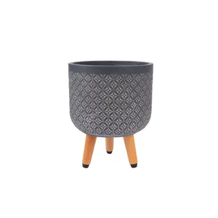 LILLEPOTT SKY PAO D24XH29.6CM TUMEHALL PUIDUST JALGADEGA