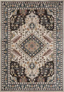VAIP DARLY-4, 200X285CM, SININE/BEEŽ