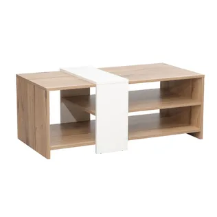 DIIVANILAUD HANNES 100X53X41.5CM, RUSTIK/VALGE MELAMIIN