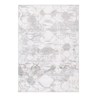 VAIP SALAMANCA-3, 200X285CM, HÕBE/VALGE