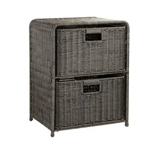 KORVRIIUL 2-NE BASILE 40X30XH53CM, TUMEPRUUN